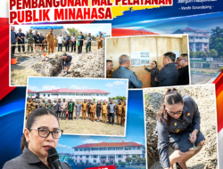 WABUP VANDA SARUNDAJANG LETAKKAN BATU PERTAMA PEMBANGUNAN MAL PELAYANAN PUBLIK MINAHASA