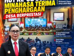 RAPAT PARIPURNA HUT KE-62 SULUT, MINAHASA TERIMA PENGHARGAAN DESA BERPRESTASI