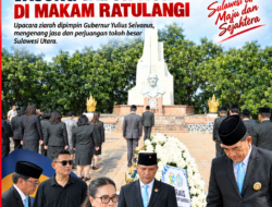 HUT KE-62 SULUT, VASUNG TABUR HORMAT DI MAKAM RATULANGI