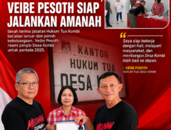 HUKUM TUA KOMBI BERGANTI NAHKODA, VEIBE PESOTH SIAP JALANKAN AMANAH