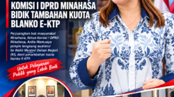 Anita Mamuaya Pimpin Audiensi ke Wamendagri, Komisi I DPRD Minahasa Bidik Tambahan Kuota Blanko e-KTP