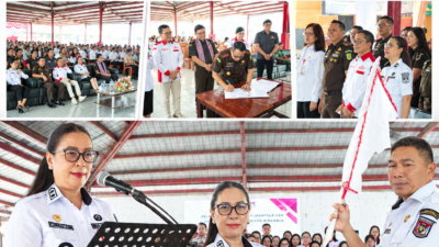Vanda Sarundajang Hadiri Pengukuhan ABPEDNAS, SRIKANDI Jaga Desa dan ASLINMAS Minahasa