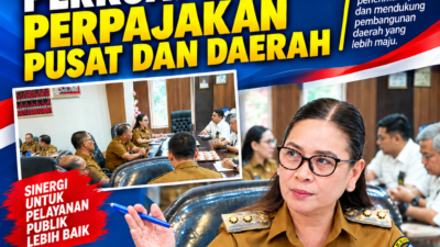 WABUP MINAHASA TERIMA AUDIENSI KPP PRATAMA BITUNG, PERKUAT SINERGI PERPAJAKAN PUSAT DAN DAERAH