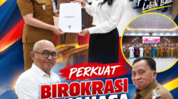 PERKUAT BIROKRASI MINAHASA, RD-VASUNG LANTIK 23 PEJABAT