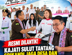 RESMI DILANTIK! KAJATI SULUT TANTANG SRIKANDI JAGA DESA DAN ASLINMAS MINAHASA GASPOL