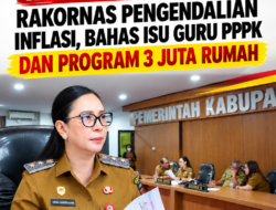 WABUP MINAHASA IKUTI RAKORNAS PENGENDALIAN INFLASI, BAHAS ISU GURU PPPK DAN PROGRAM 3 JUTA RUMAH